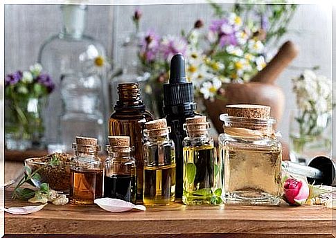 Essential oils to make homemade shower gel