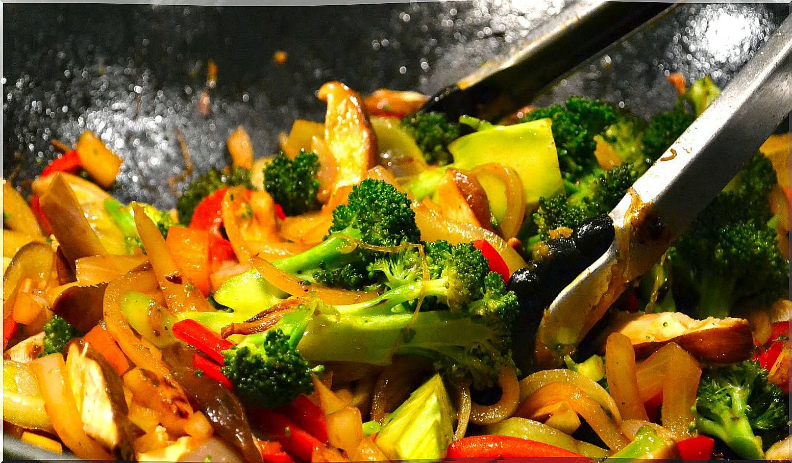 Oriental stir fry.