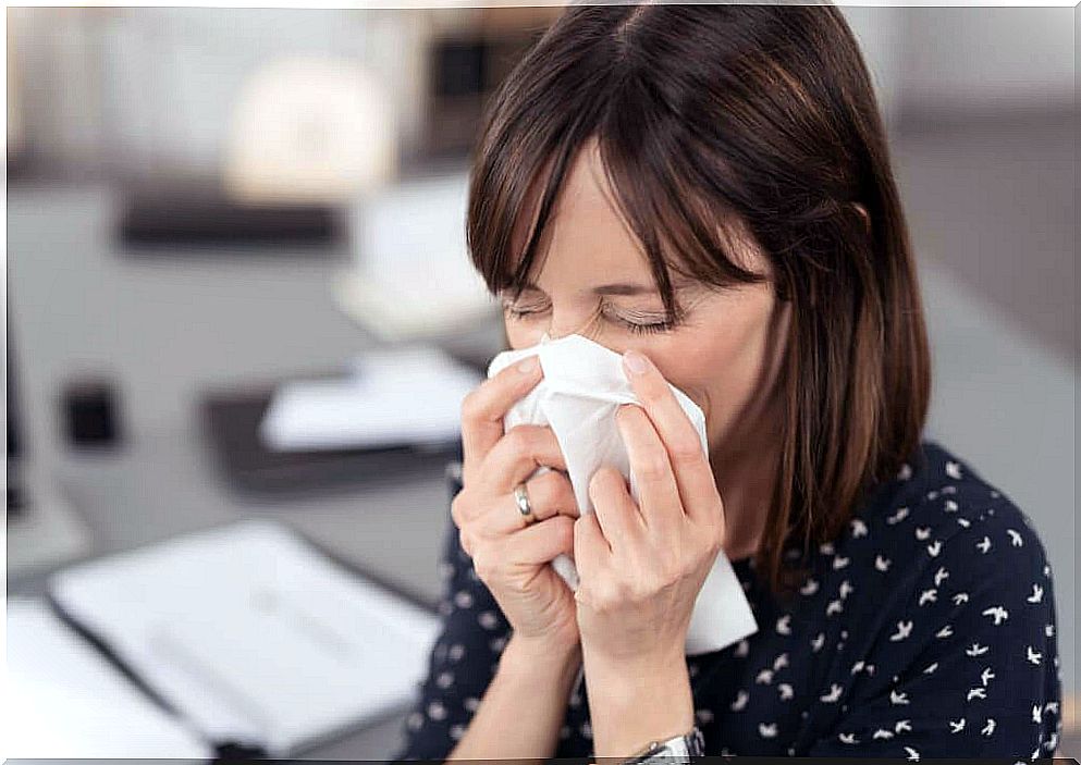 Why does the allergy develop?